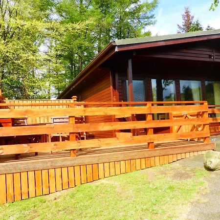 Birch Lodge 13 With Hot Tub Newton Stewart Exterior photo